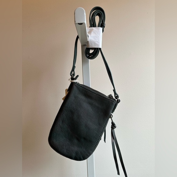 NWT We The Free Wyatt Crossbody Forest Green Leather - Picture 2 of 7